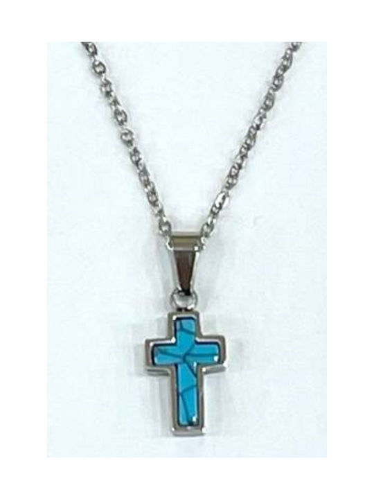 Kostibas Fashion Cross from Steel with Chain