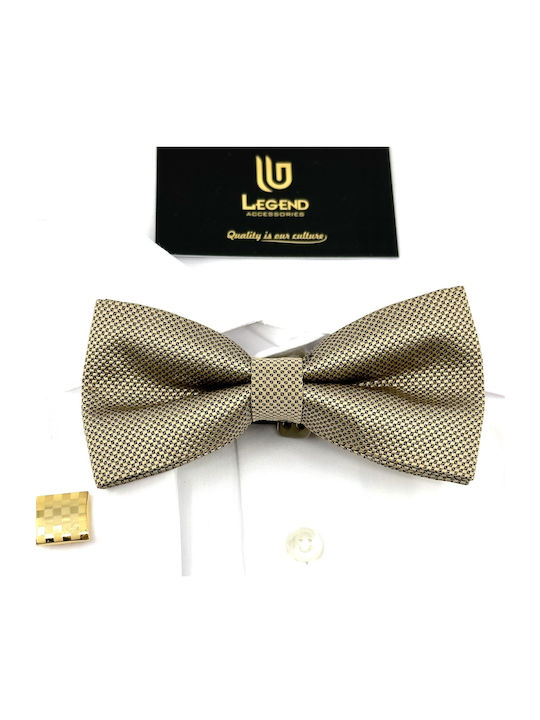 Legend Accessories Bow Tie Set Brown -POYRO