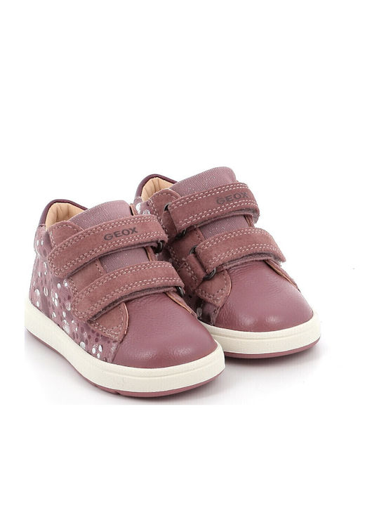 Biglia Kids Sneakers High with Scratch Pink