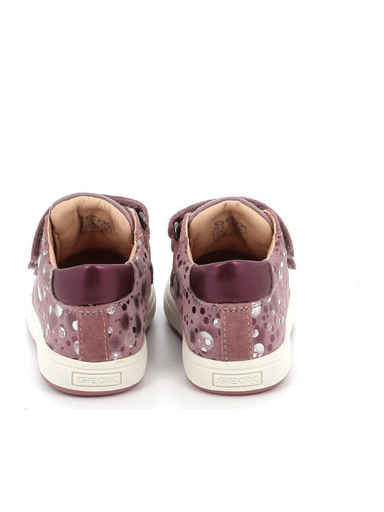 Biglia Kids Sneakers High with Scratch Pink