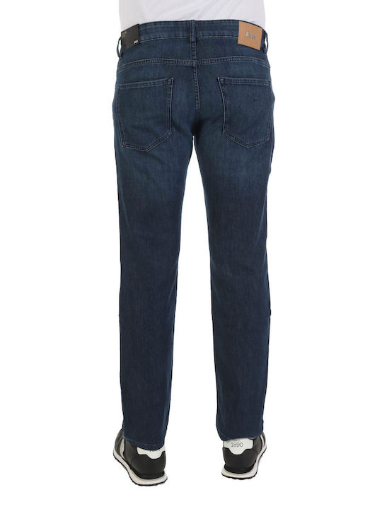 Hugo Boss Herren Jeanshose in Slim Fit Blau