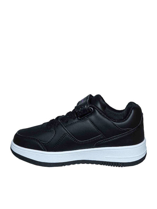 Rebound Kids Sneakers with Scratch Black