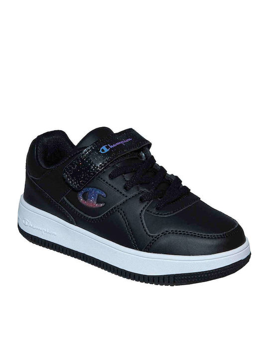 Rebound Kids Sneakers with Scratch Black