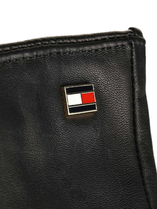 Schwarz Leder Handschuhe