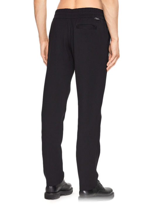 Guess Men's Sweatpants with Rubber Black