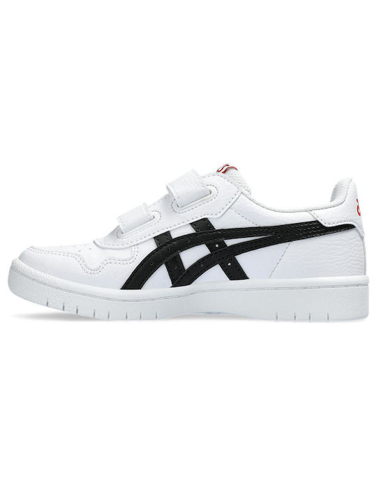 ASICS Kids Sneakers Japan with Scratch White