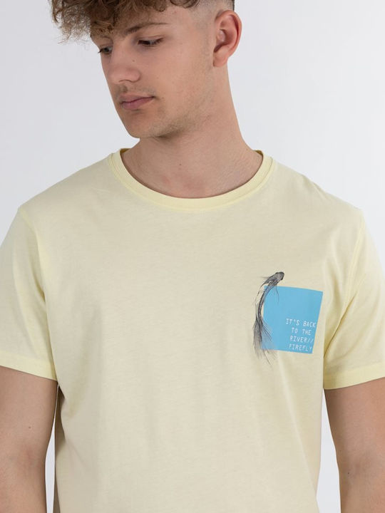 T-shirt Κίτρινο