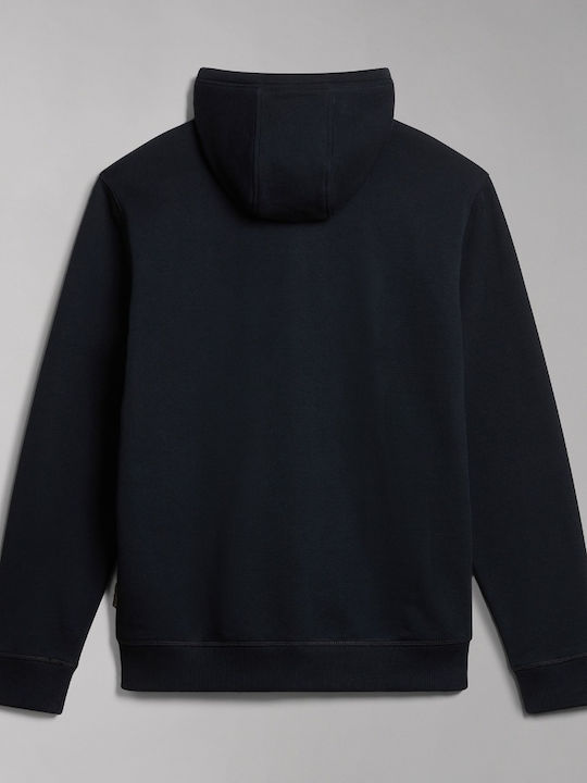 Hooded Black Cardigan
