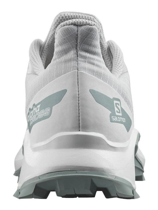 Alphacross Blast Waterproof Kids Sports Shoes Running with Laces White