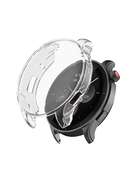 Θήκη Σιλικόνης σε Διάφανο χρώμα για το Amazfit GTR 4