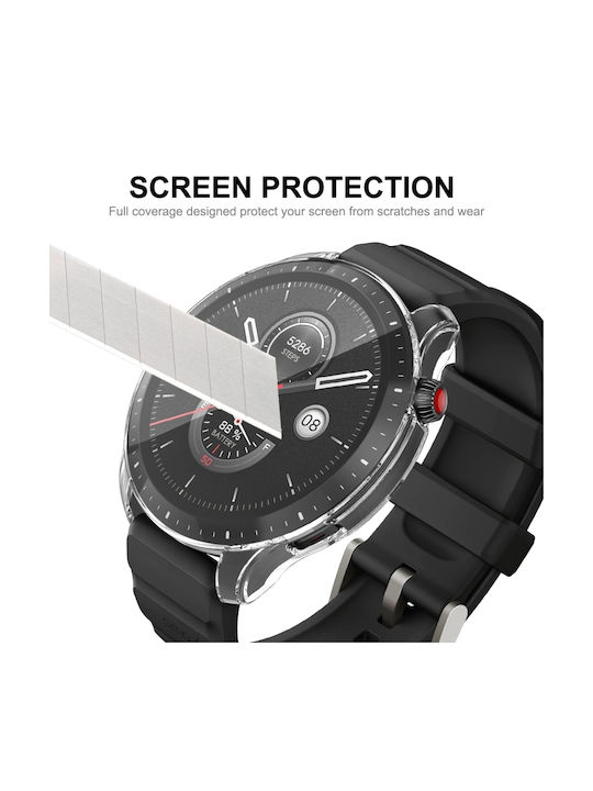 Hat-Prince Carcasă de Silicon în culoarea Transparent pentru Amazfit GTR 4