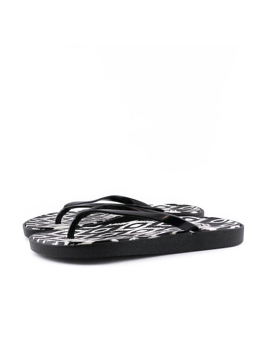 Buffalo Frauen Flip Flops in Schwarz Farbe