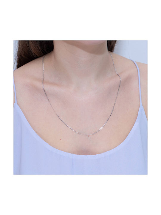 Skaras Jewels White Gold Chain Neck 14K