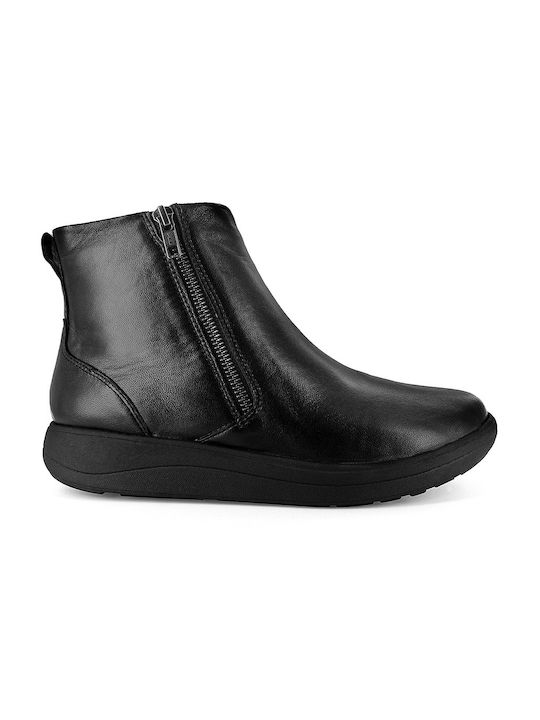 Strive Footwear Women's Leather Ankle Boots Black