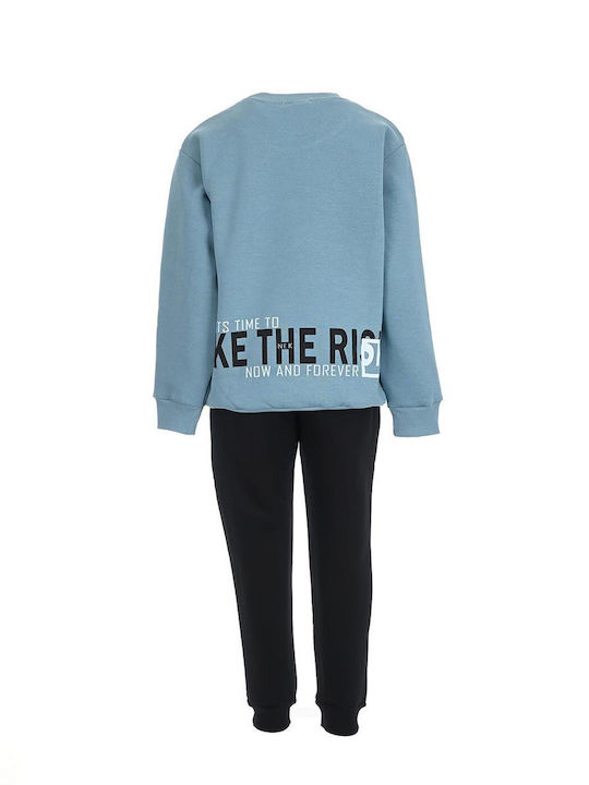 Nek Kids Wear Kinder Sweatpants Set - Jogginganzug Petrol Blau Nek Kids Wear Kinder Sweatpants Set - Jogginganzug Petrol Blau