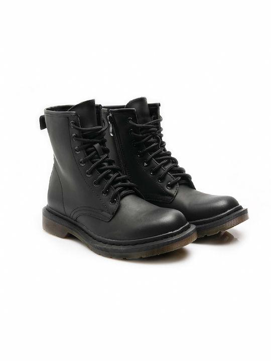 Malesa Women's Combat Boots Black