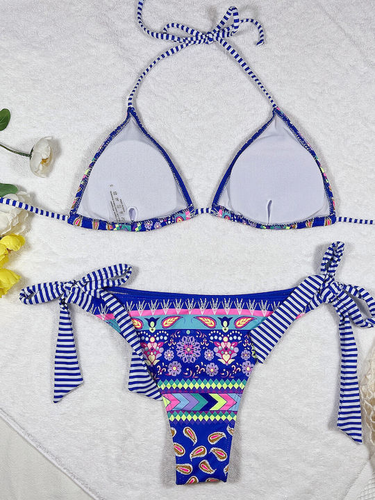 Miranda Bikini-Set Dreieck Blau