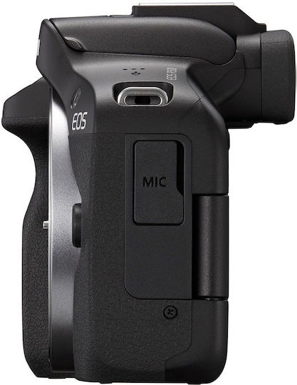 Canon EOS R50 Content Creator Kit Mirrorless Φωτογραφική Μηχανή Kit (RF-S 18-45mm f/4.5-6.3 IS STM) Μαύρη