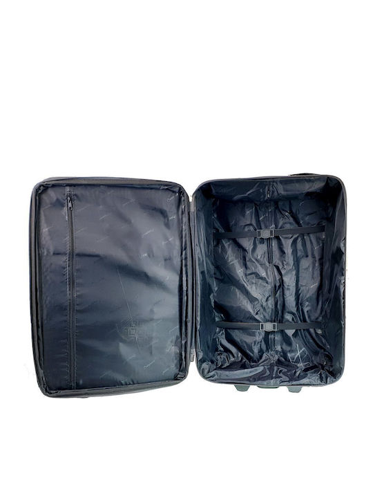Diplomat Set Seria De Bază Din Material Textil Valize De Călătorie Material Textil Roșii Înălțime Maximă 64cm Cu 2 Roți Set 2 Buc