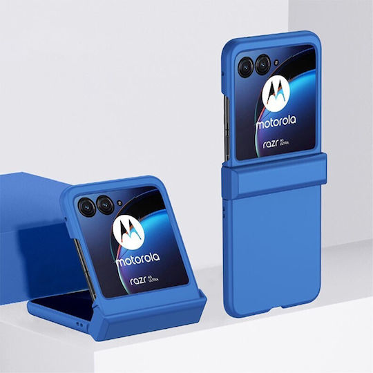 Skin Feel Back Cover Πλαστικό Μπλε (Razr 40 Ultra)