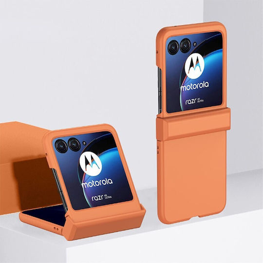 Skin Feel Back Cover Πλαστικό Πορτοκαλί (Razr 40 Ultra)