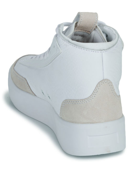 Znsored Hi Pentru Femei Tip Botine Albe