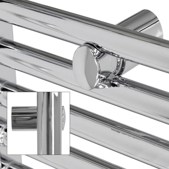 ECD Germany Electric Towel Rail 900W 120x40cm Silver