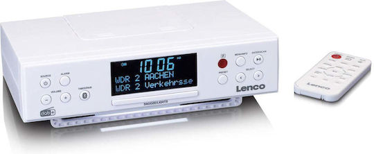 Lenco KCR-190 Cu alimentare la rețea DAB+ cu Bluetooth Alb