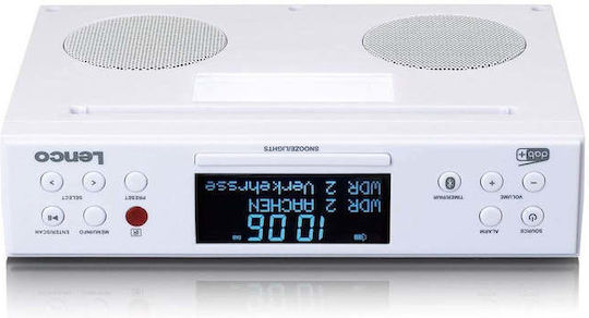 Lenco KCR-190 Cu alimentare la rețea DAB+ cu Bluetooth Alb