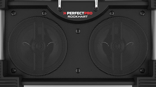 PerfectPro Rockhart Настолен Радиоприемник Акумулаторен DAB+ с Bluetooth Черен