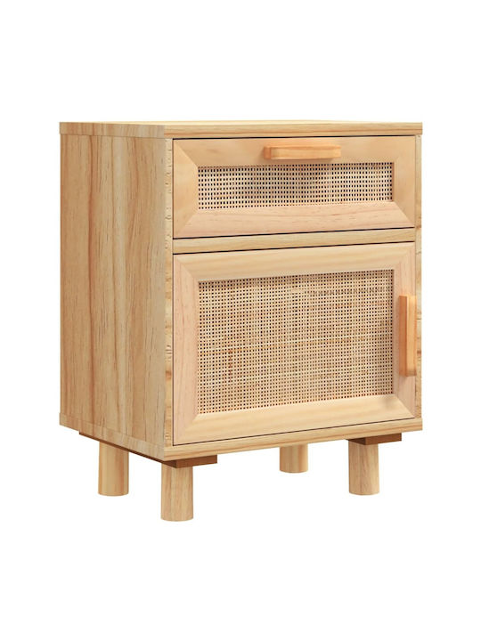 Bedside Tables of Solid Wood 2pcs 40x30x50cm