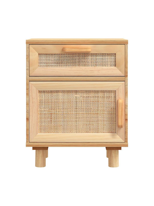 Bedside Tables of Solid Wood 2pcs 40x30x50cm