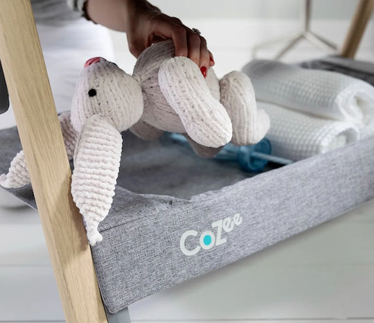 Topmark Cradle Tutti Bambini CoZee with Mattress Charcoal