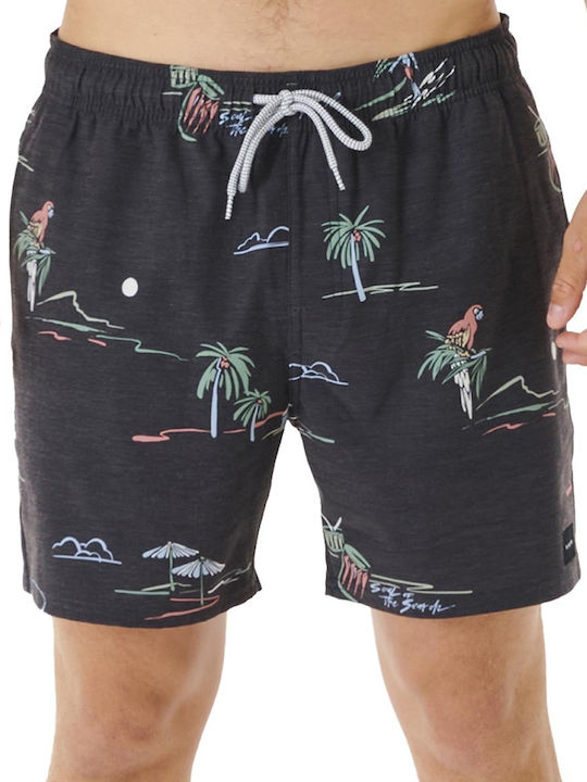 Rip Curl Men's Swimwear Shorts Gray with Patterns