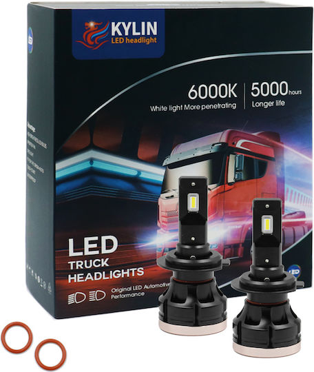 Rolinger Λάμπες Αυτοκινήτου LED 6000K Ψυχρό Λευκό 2τμχ