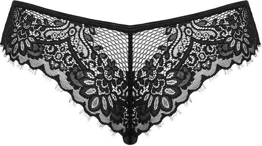 Obsessive Maderris Frauen Sexy Slip Schwarz