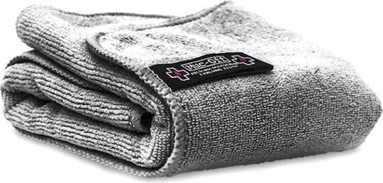 Muc-Off Microfiber Cleaning / Polishing Cloth for Car Body 400gsm Grey 40x40cm