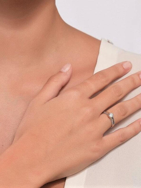 Eforo Single Stone from Gold 14K