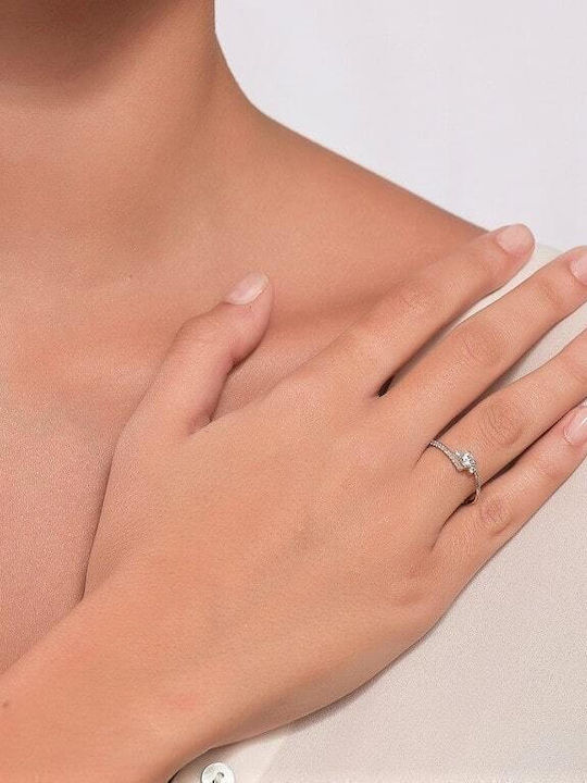 Eforo Inel Solitar din Aur 14K