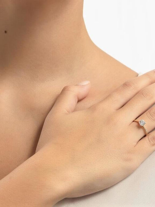 Eforo Единичен камък от Злато 14K