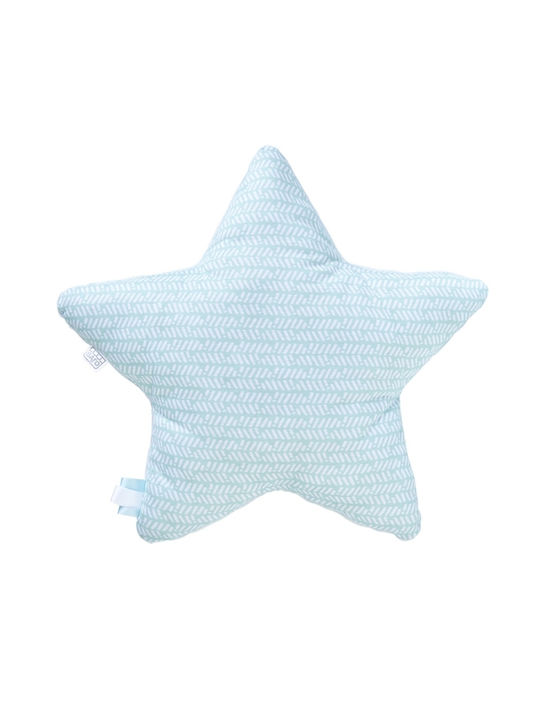 Saro Crib Decorative Pillow Green 34x34cm