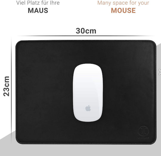 JT Berlin 10423 Mouse Pad (300mm) Μαύρο