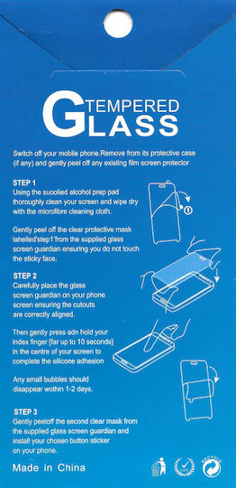 Tempered Glass Μαύρο (Mi A3)