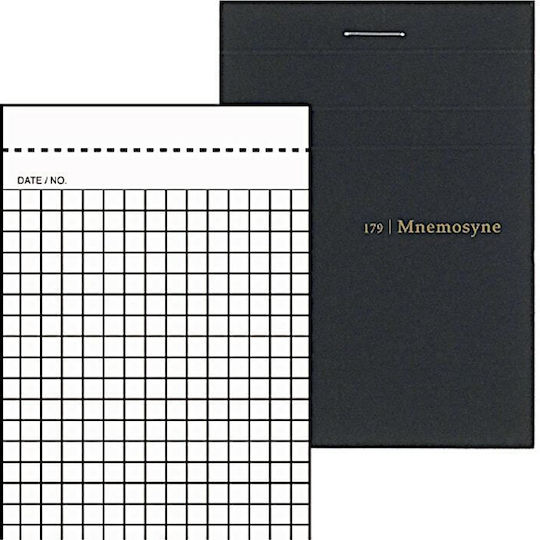 Notepad Notepad 70 Sheets A7 Square Black