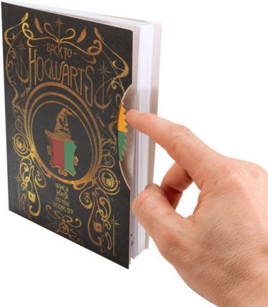 Bluesky Harry Potter Παιδικό Σημειωματάριο A5 80 Φύλλων Ριγέ Πολύχρωμο