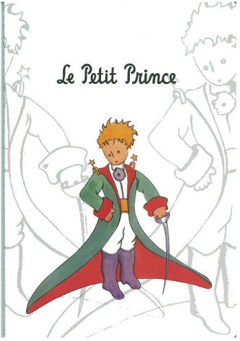 Uni Pap Le Petit Prince Carnet 40 Foi A6 Cu dungi Alb
