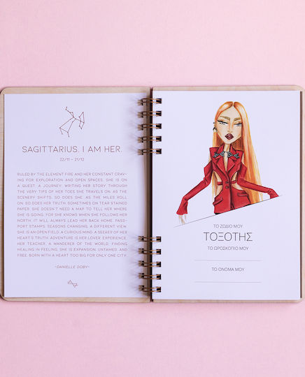 LifeLikes Notizbuch Spirale Mehrfarbig