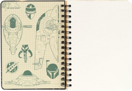 Grupo Erik Wars Notebook Spiral A5 Multicolour
