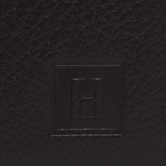 Hexagona Clipboard Bifold Conference for Paper A4 Black 1pcs
