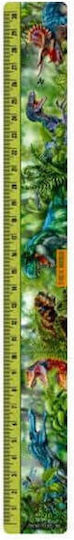 Die Spiegelburg Dinosaur Trex Plastic Ruler 30cm Multicolour